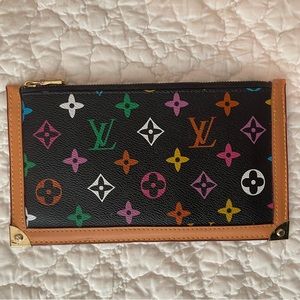 Louis Vuitton Monogram Multicolor Zip Coin Pouch